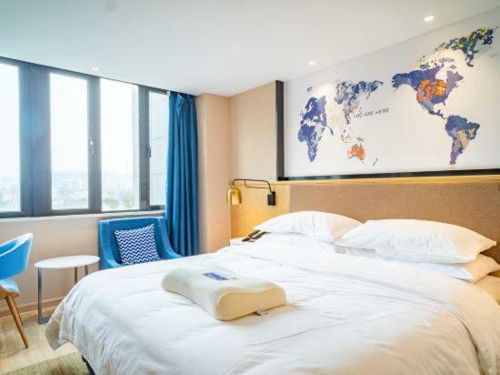 Kyriad Marvelous Hotel Shanghai Jiading Baolong Plaza Branch מראה חיצוני תמונה